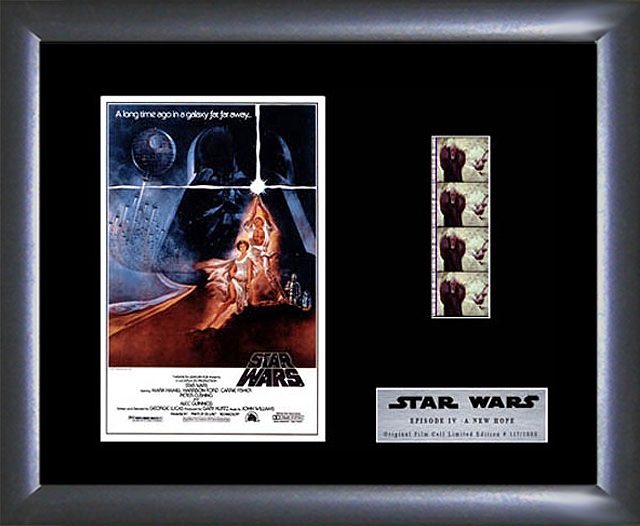 STAR WARS Return of the Jedi 35mm Film Scene Cell-frame Movie Cube Gift  Memorabilia 