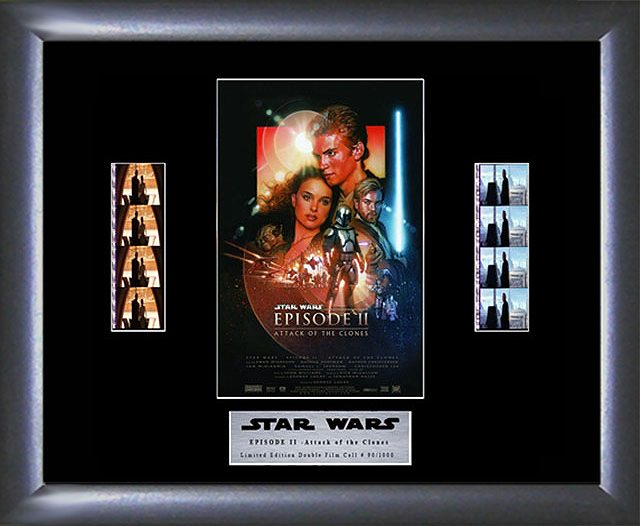 STAR WARS Return of the Jedi 35mm Film Scene Cell-frame Movie Cube Gift  Memorabilia 