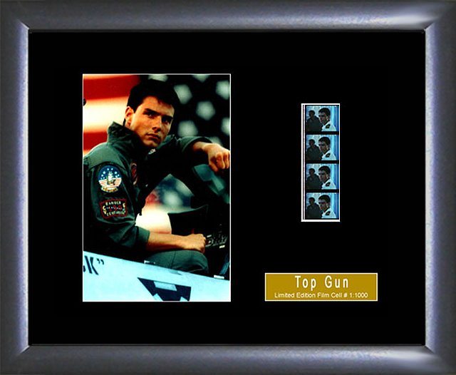 Top Gun Film Cell : Tom Cruise collectible memorabilia